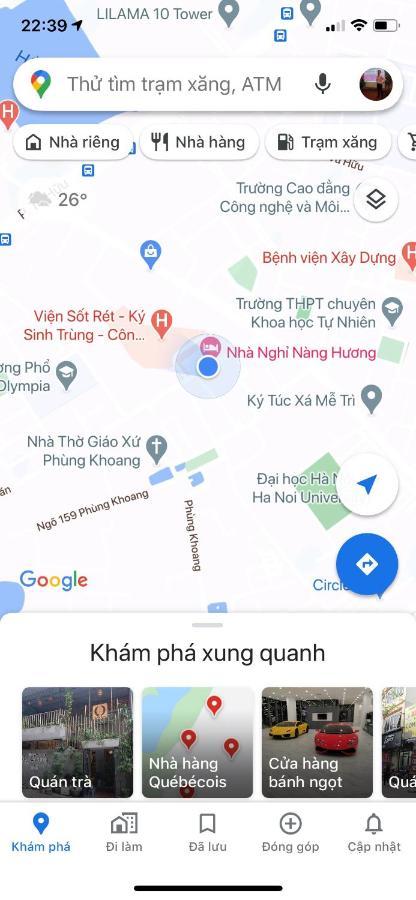 Nang Huong Motel Hanoj Exteriér fotografie